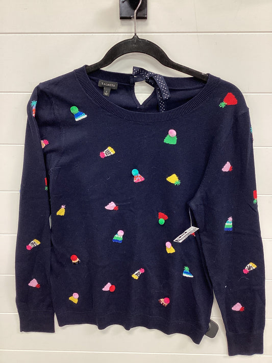 Top Ls By Talbots In Navy, Size:L
