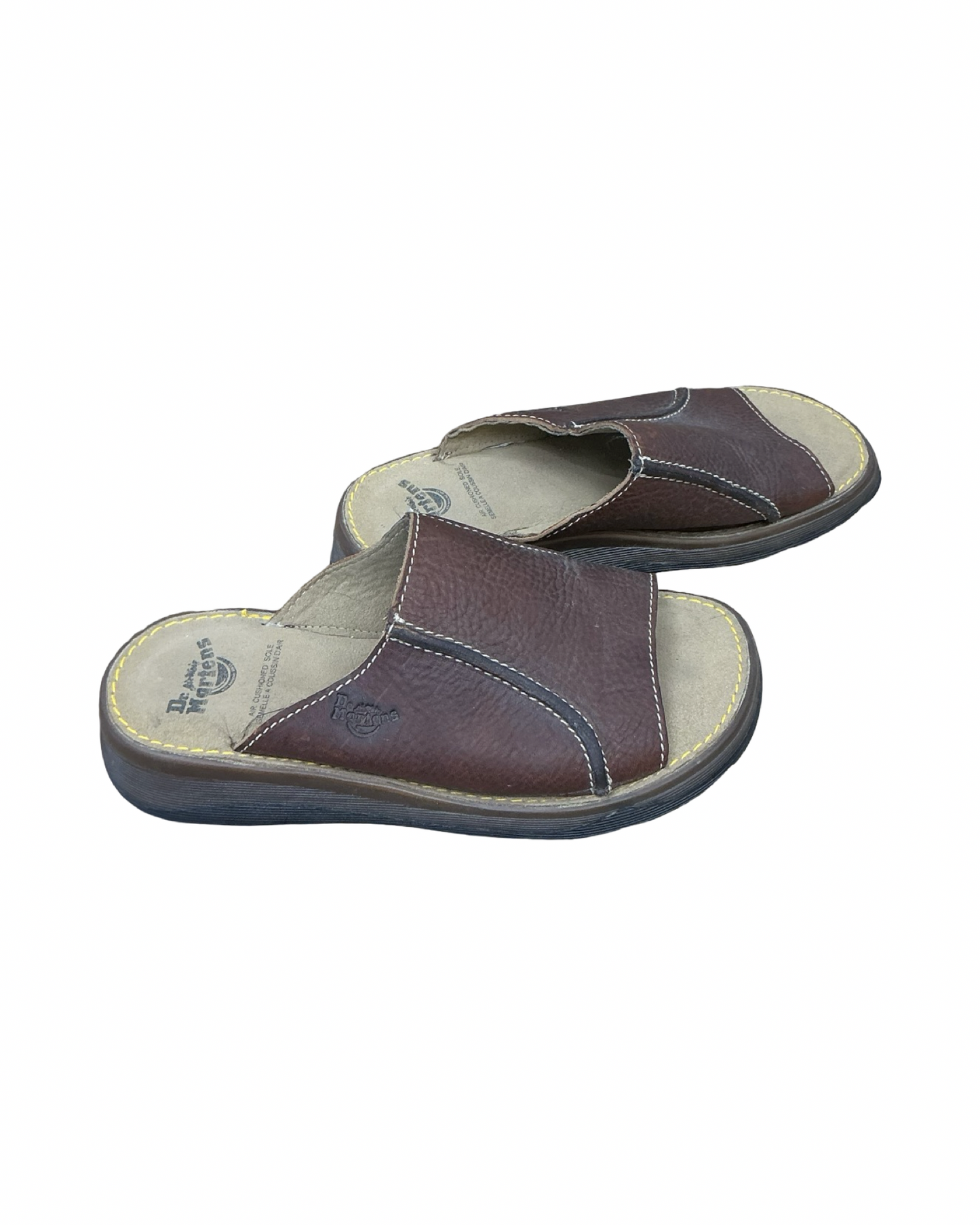 Sandals Heels Kitten By Dr Martens In Brown, Size:5