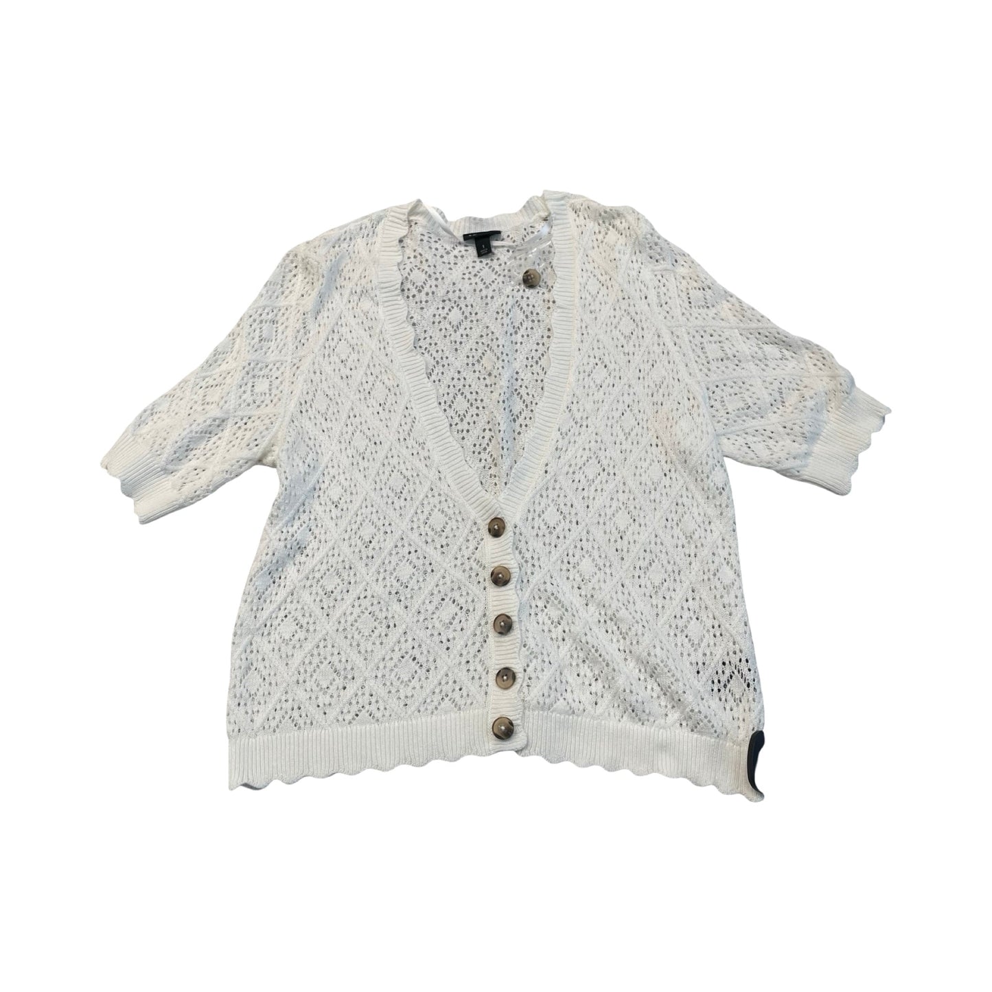 Top Ss By Torrid In White, Size:1X