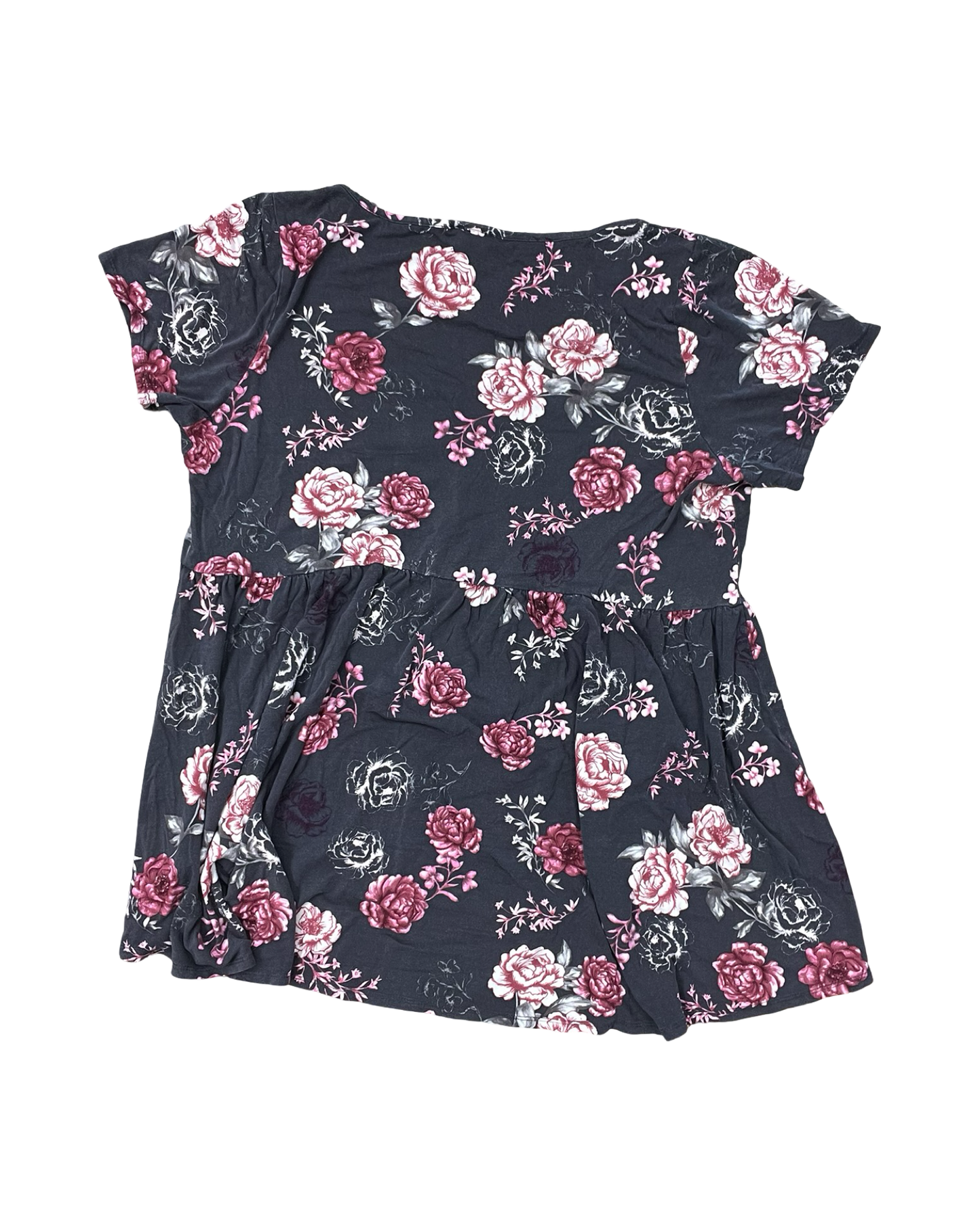 Top Ss By Torrid In Green & Pink, Size:1X