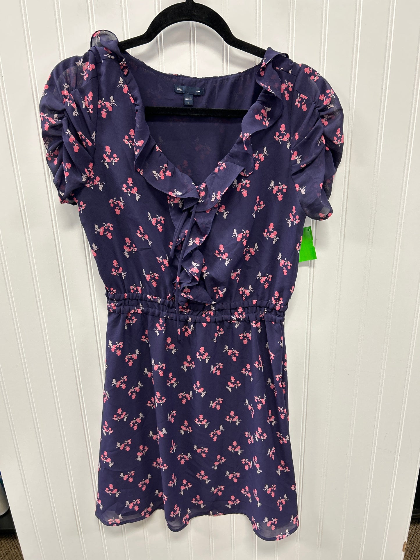 Dress Casual Midi By Gap In Purple, Size:M