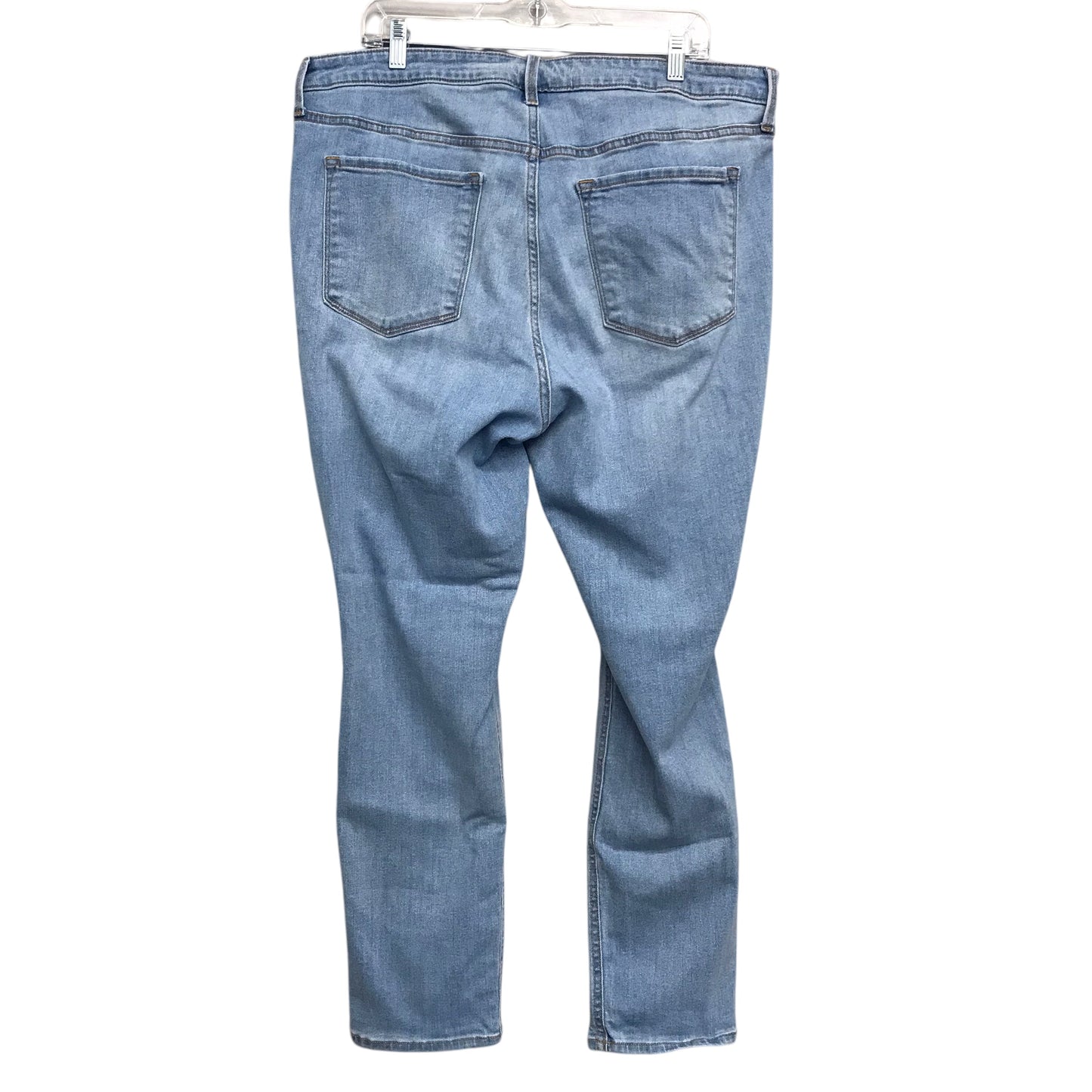 Jeans Skinny By Old Navy In Blue Denim, Size:18