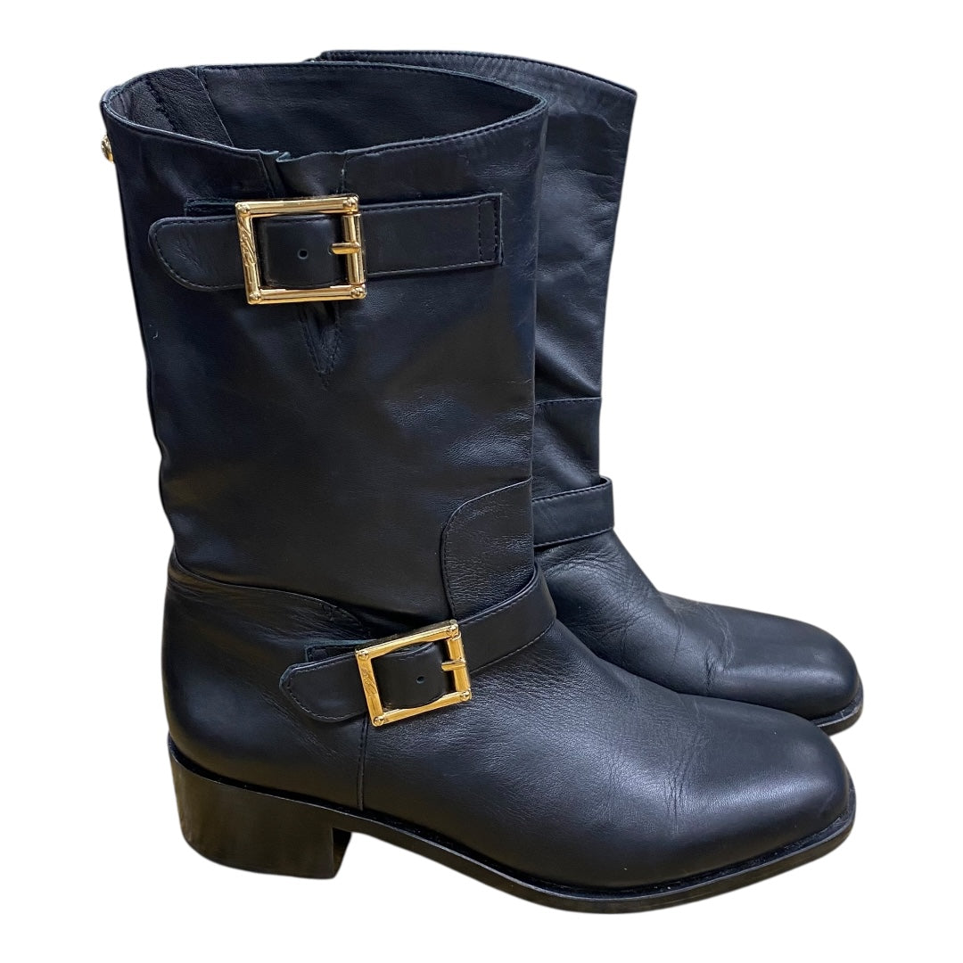 Boots Ankle Heels By Vince Camuto In Black, Size:7