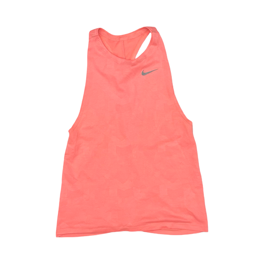 Athletic Tank Top By Nike In Pink, Size:S