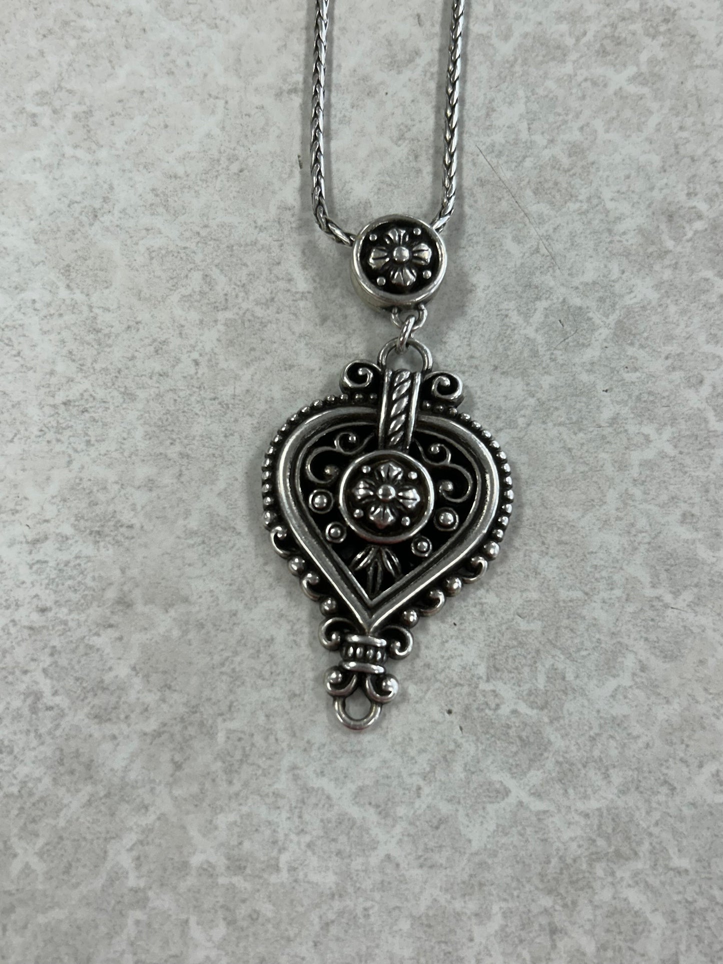 Necklace Pendant By Brighton In Silver