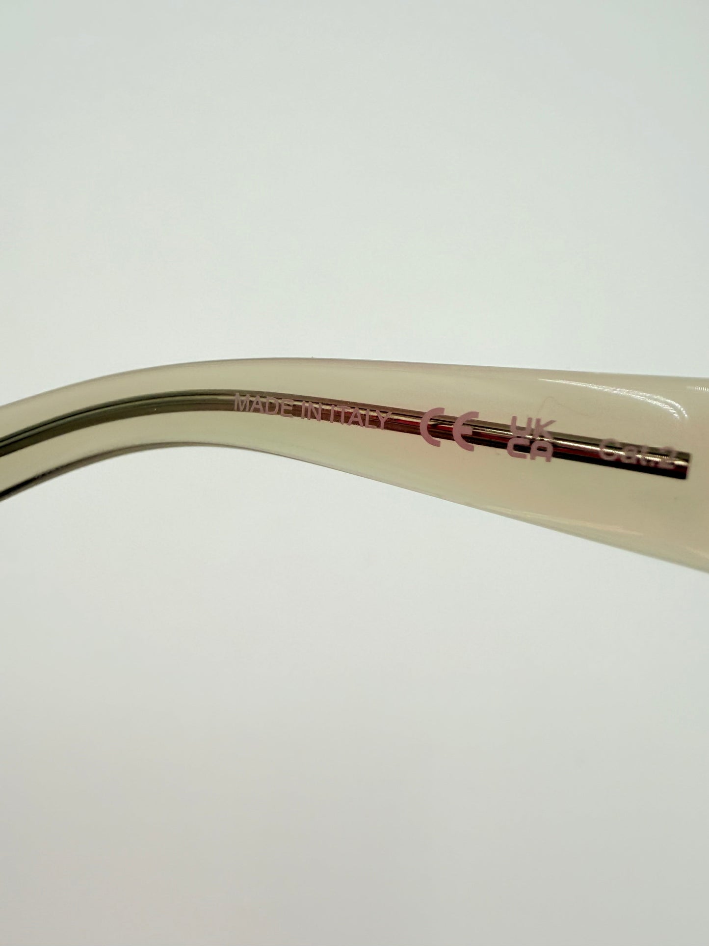 Sunglasses Luxury Designer By Yves Saint Laurent In Beige