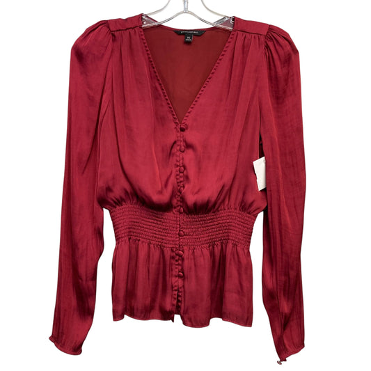 Top Ls By Banana Republic In Red, Size:Xs