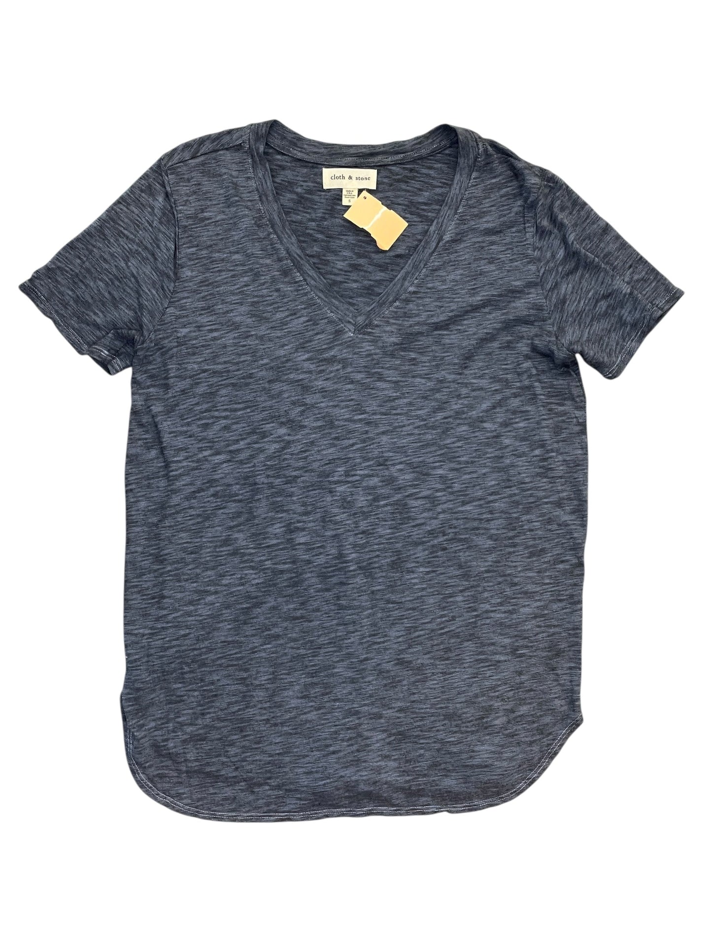 Top Ss Basic By Cloth & Stone In Blue, Size:S
