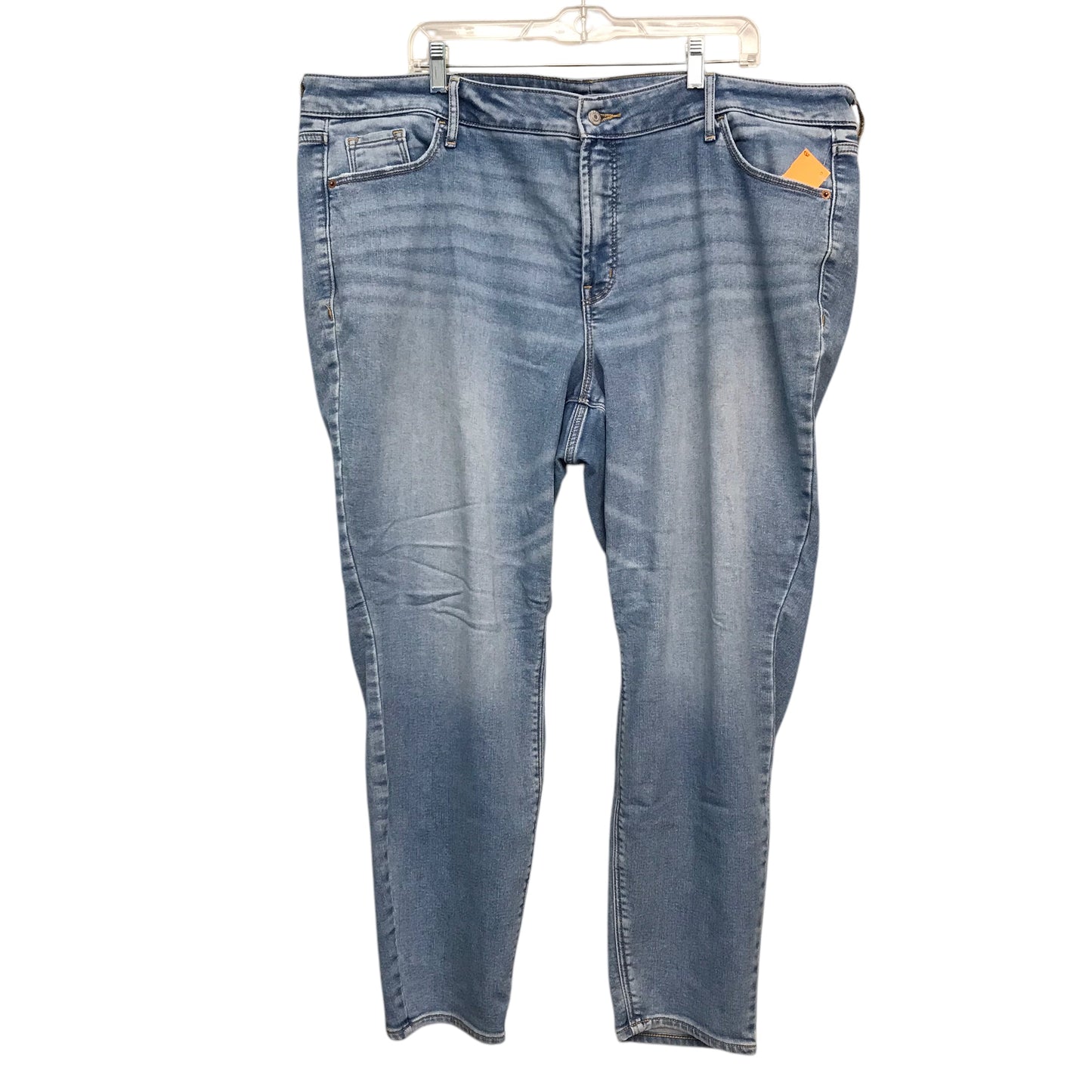 Jeans Skinny By Old Navy In Blue Denim, Size:22