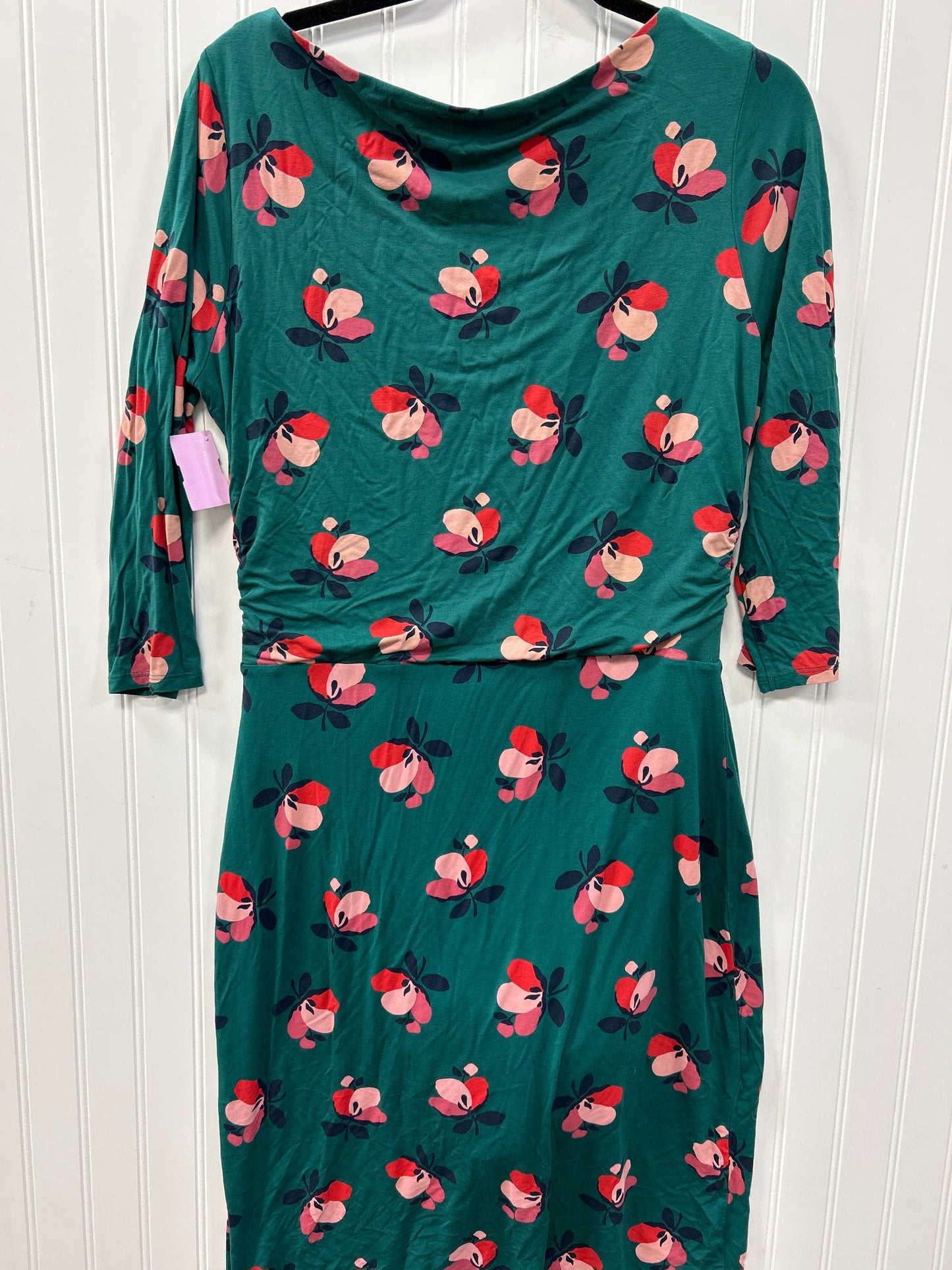 Dress Casual Maxi By Boden In Green, Size:L