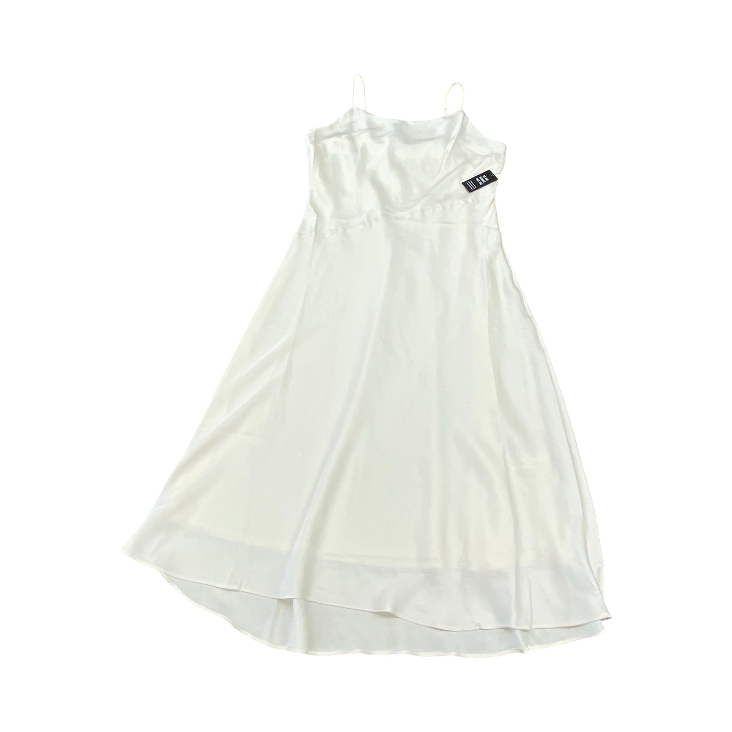 Dress Party Midi By Express In Cream, Size:Xl