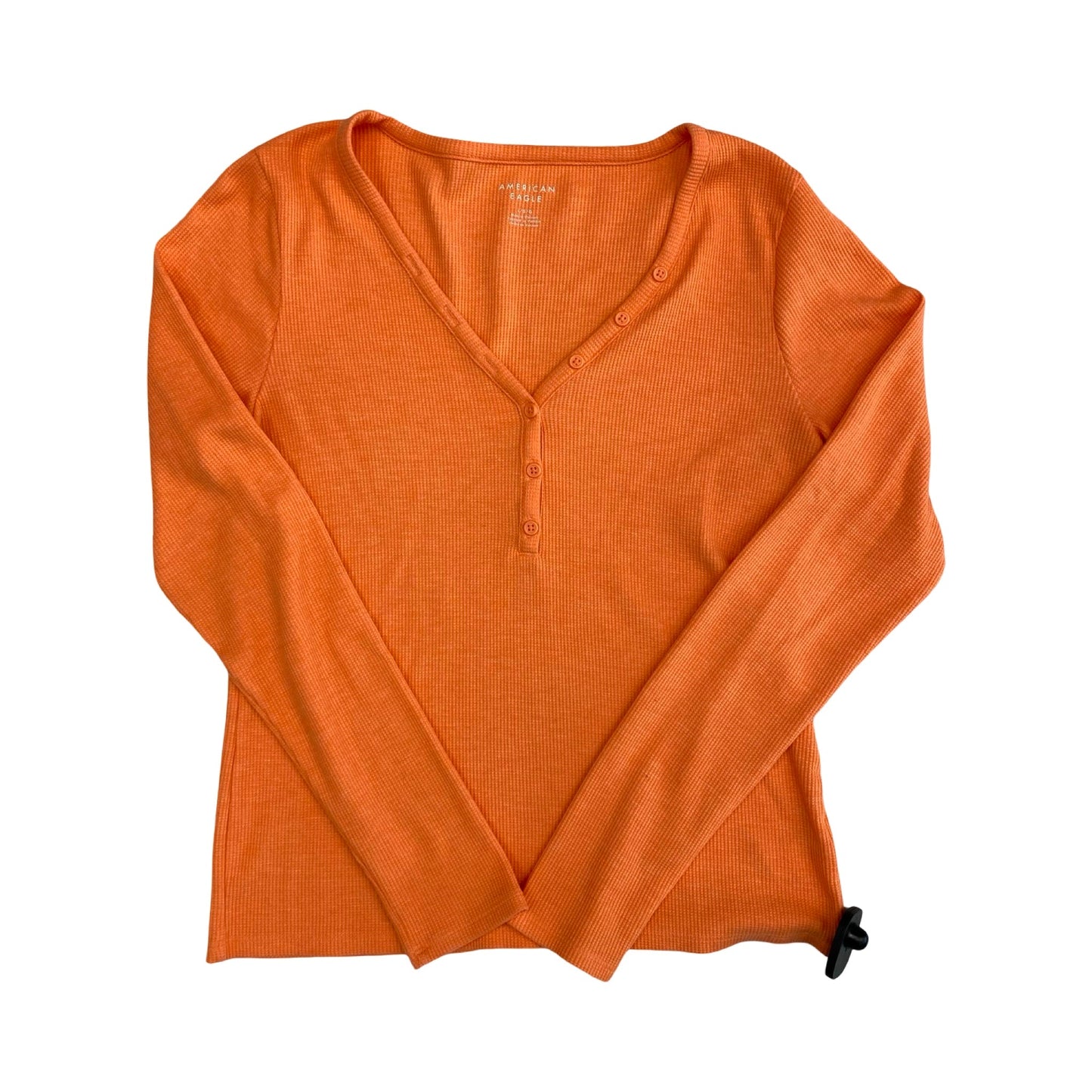 Top Ls By American Eagle In Orange, Size:L