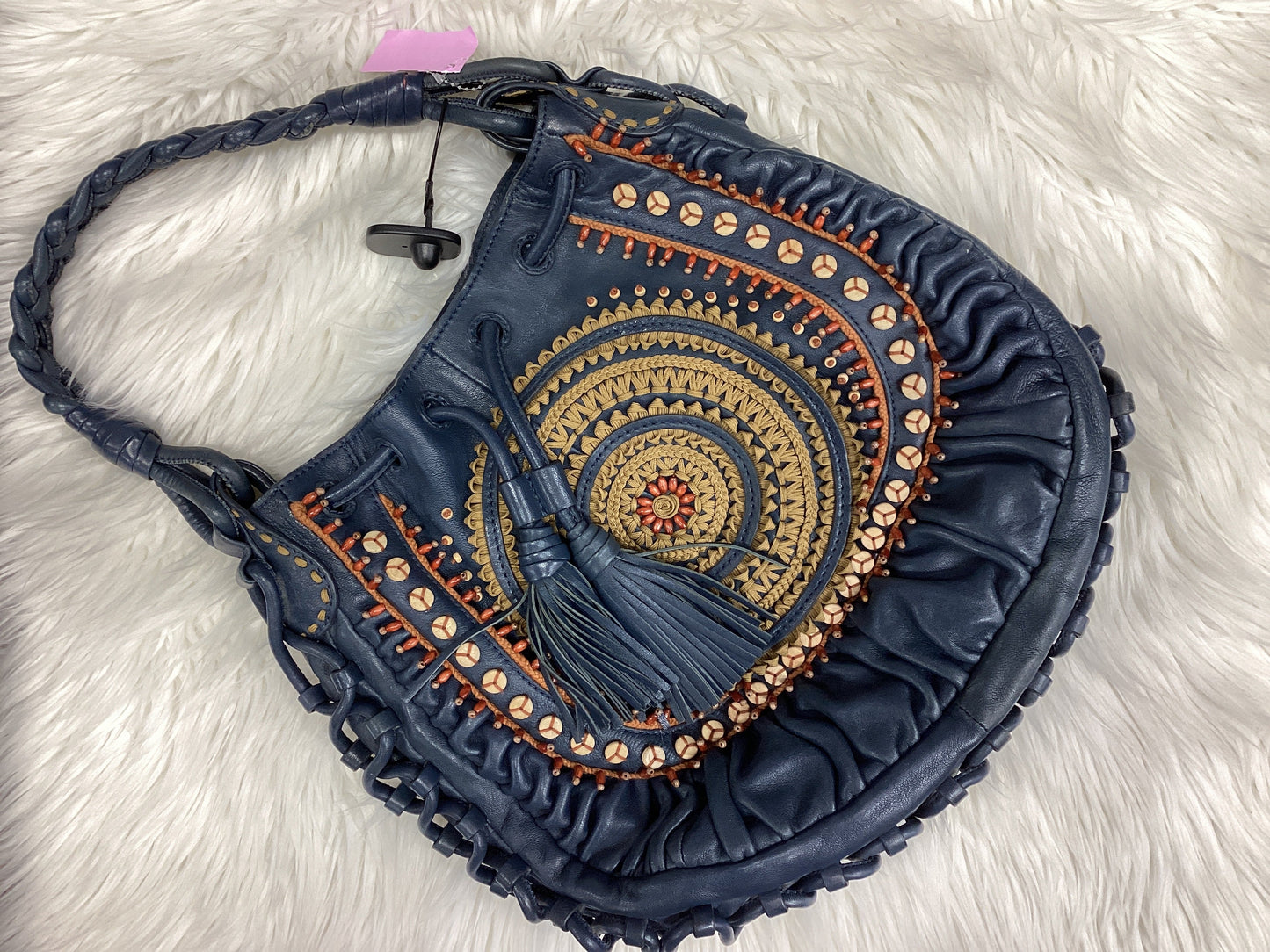 Handbag By Cma In Grey, Size:Large