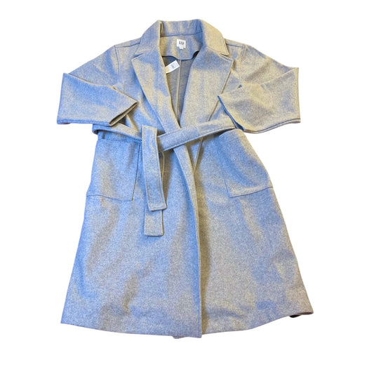 Coat Peacoat By Gap In Grey, Size:L
