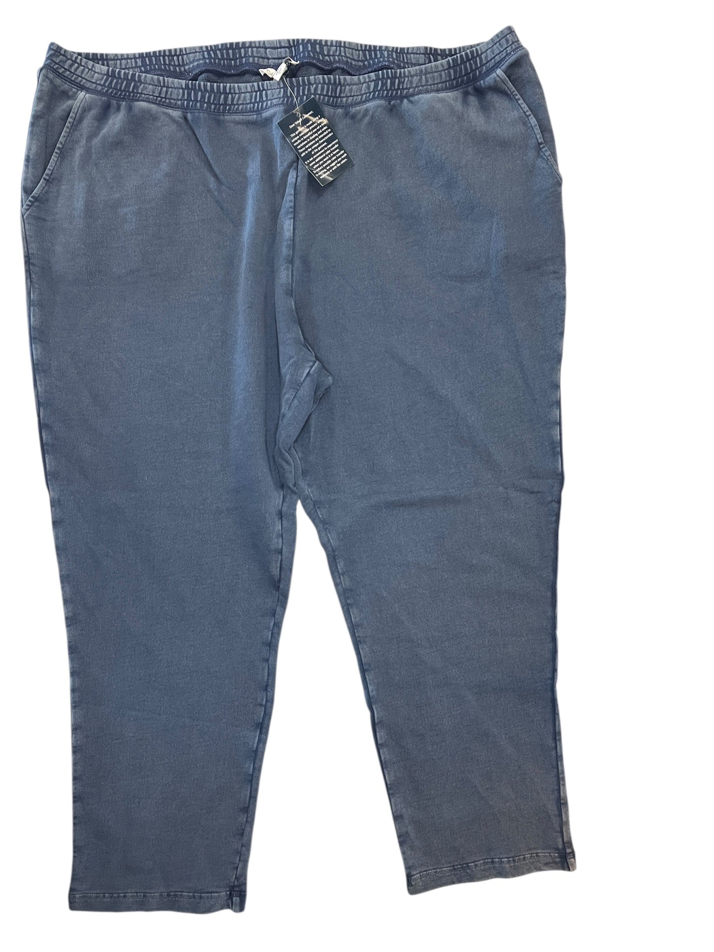 Pants Lounge By Coldwater Creek In Blue, Size:3X