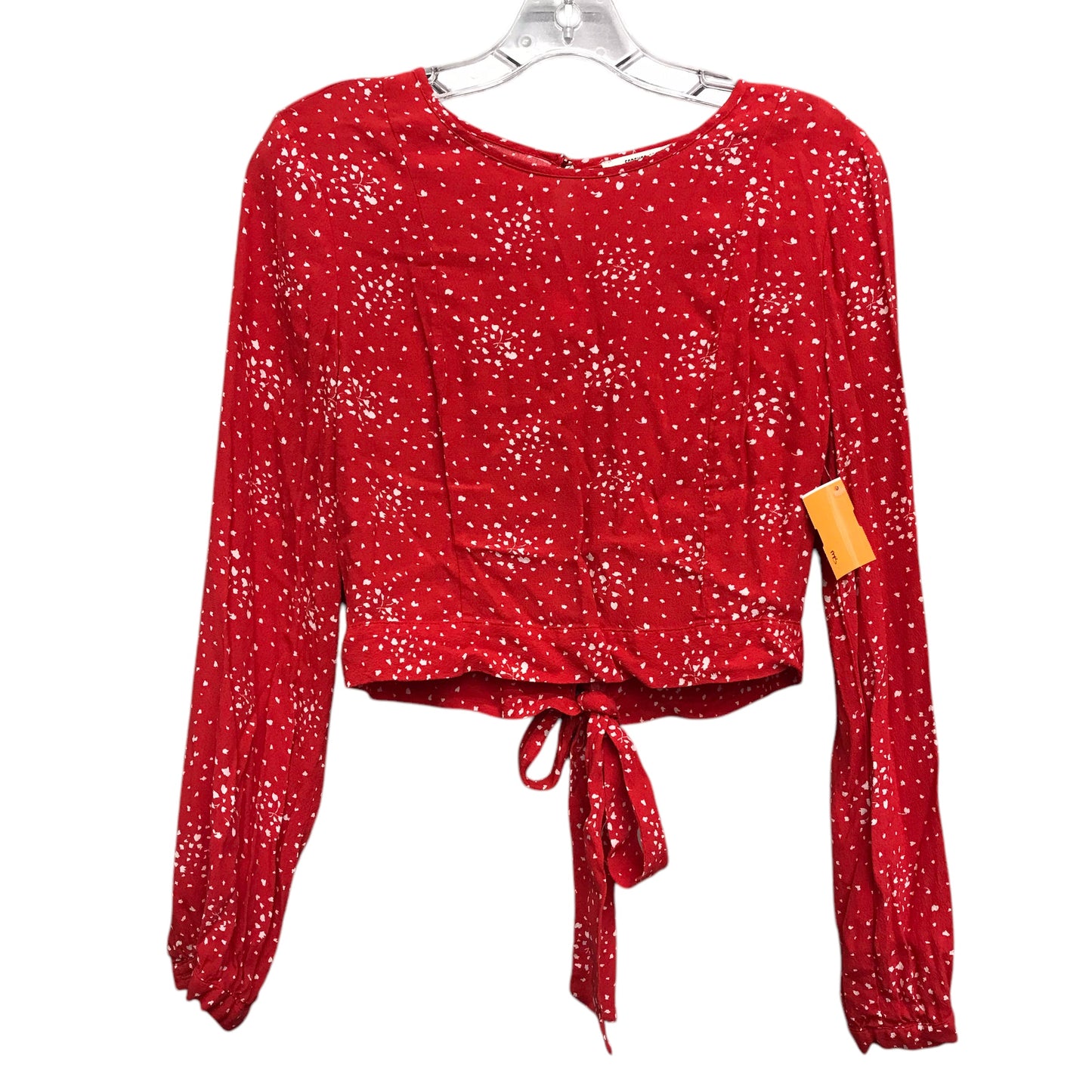 Top Ls By Forever 21 In Red & White, Size:M