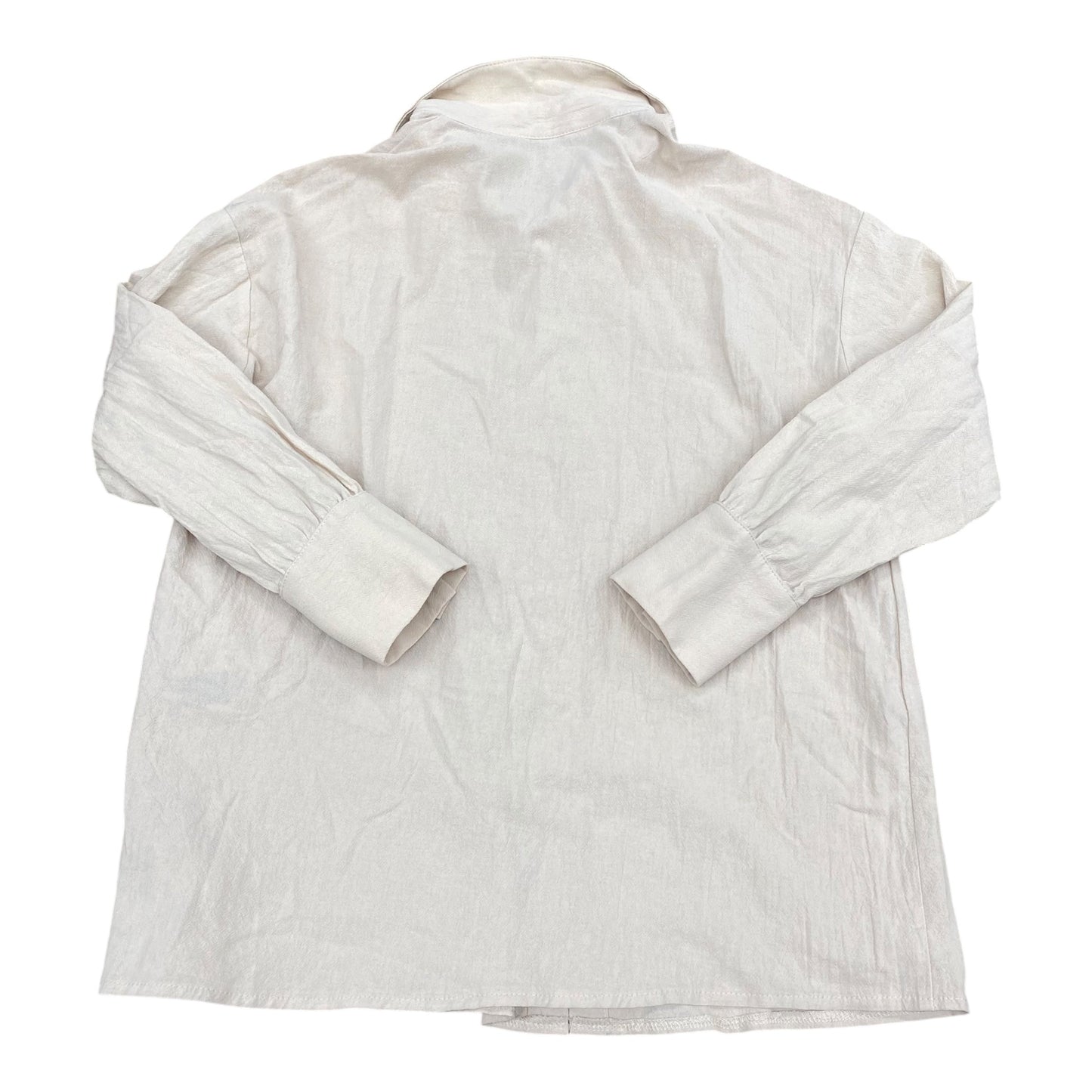 Top Ls By Shein In Beige, Size:S