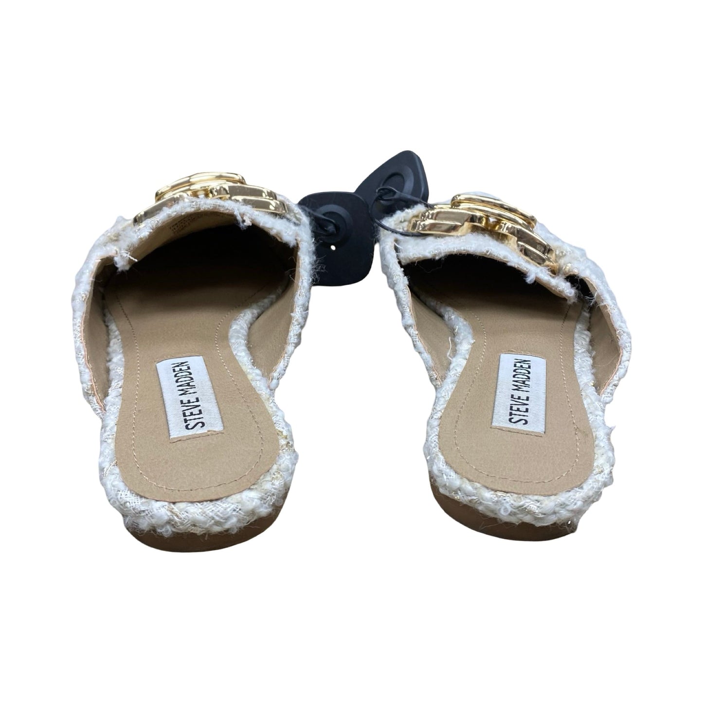 Shoes Flats By Steve Madden In White, Size:7
