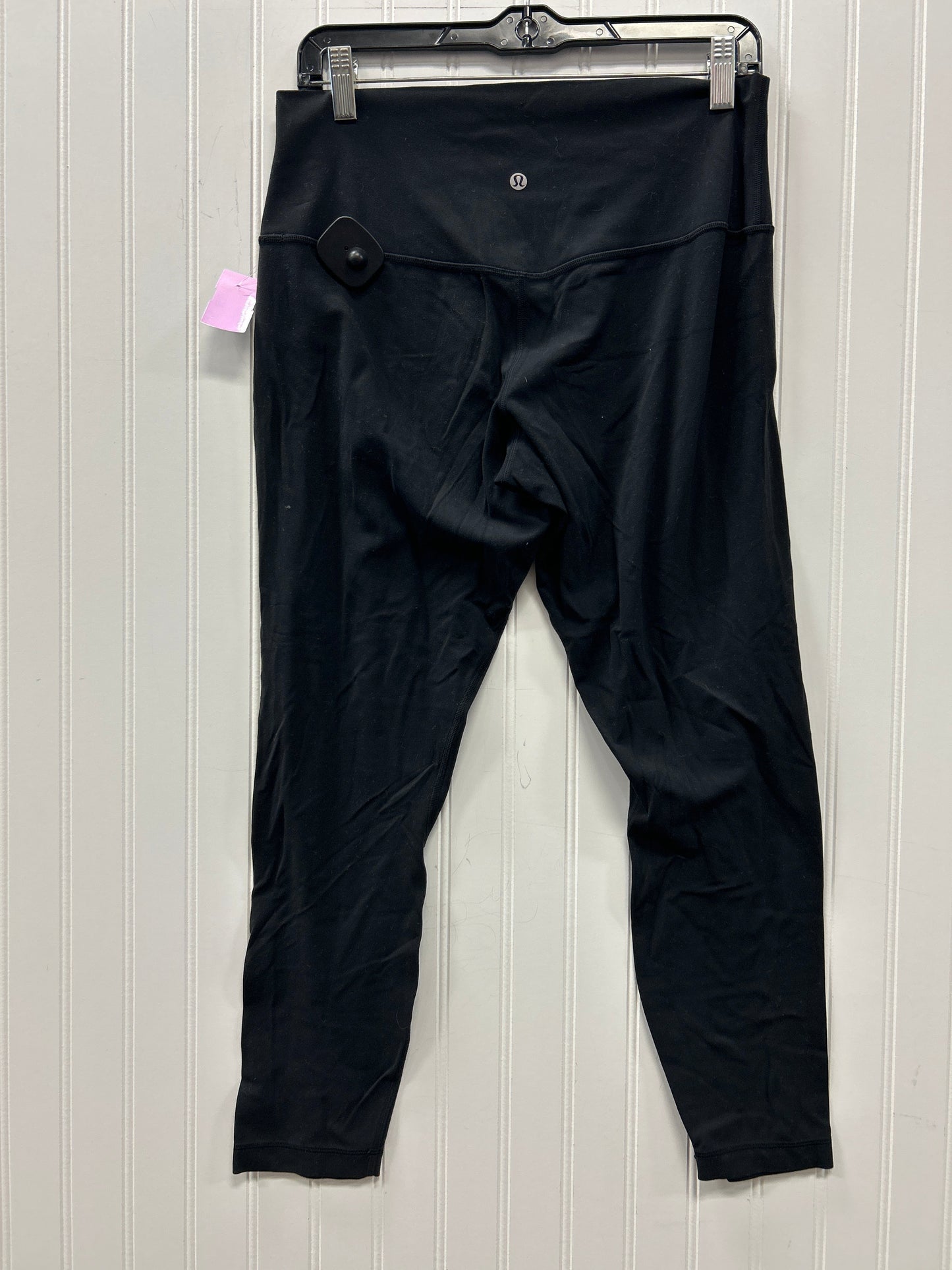 Athletic Leggings Capris By Lululemon In Black, Size:12