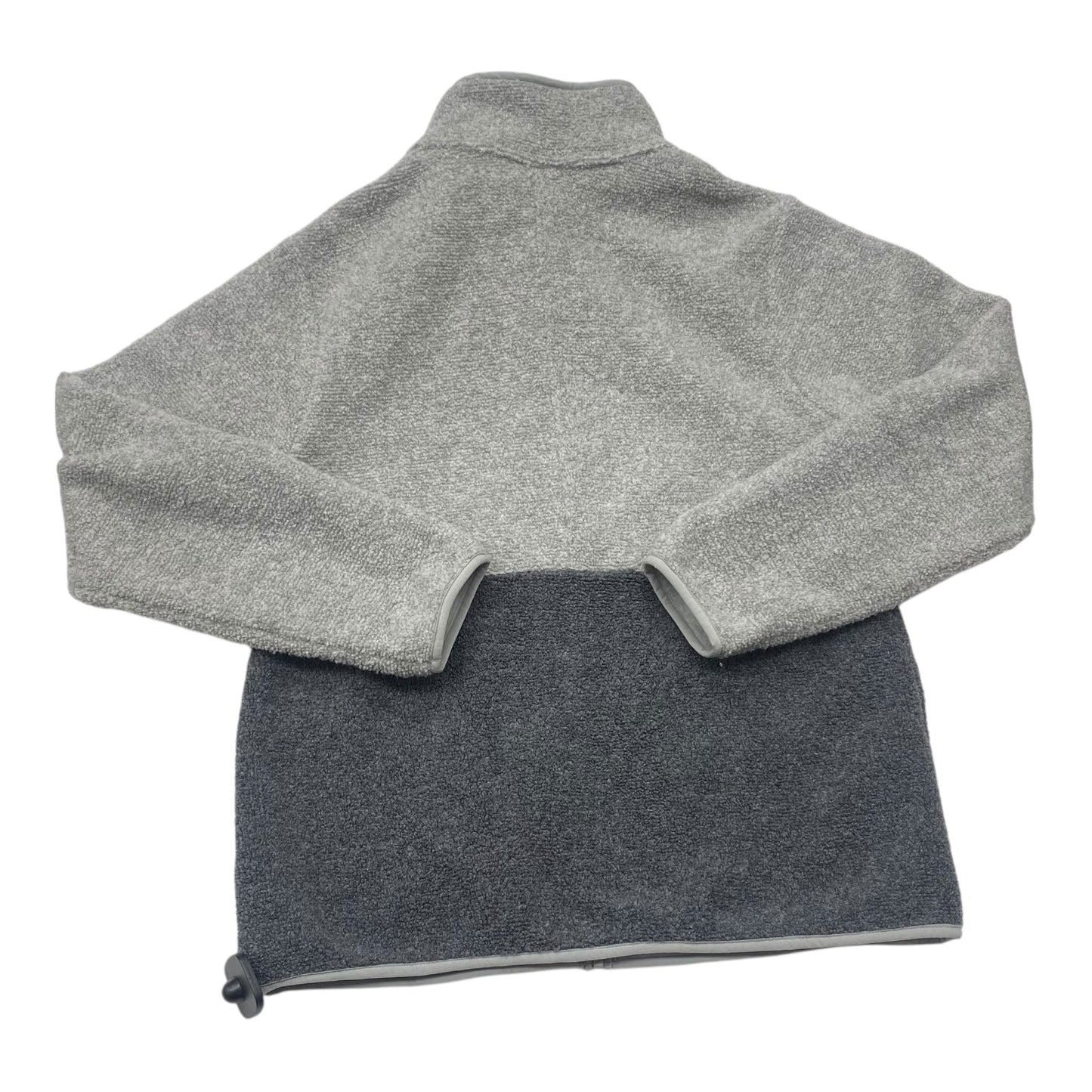 Athletic Jacket By Patagonia In Grey, Size:M