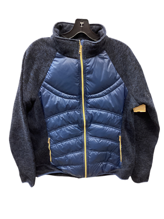 Jacket Puffer & Quilted By London Fog In Blue, Size:L