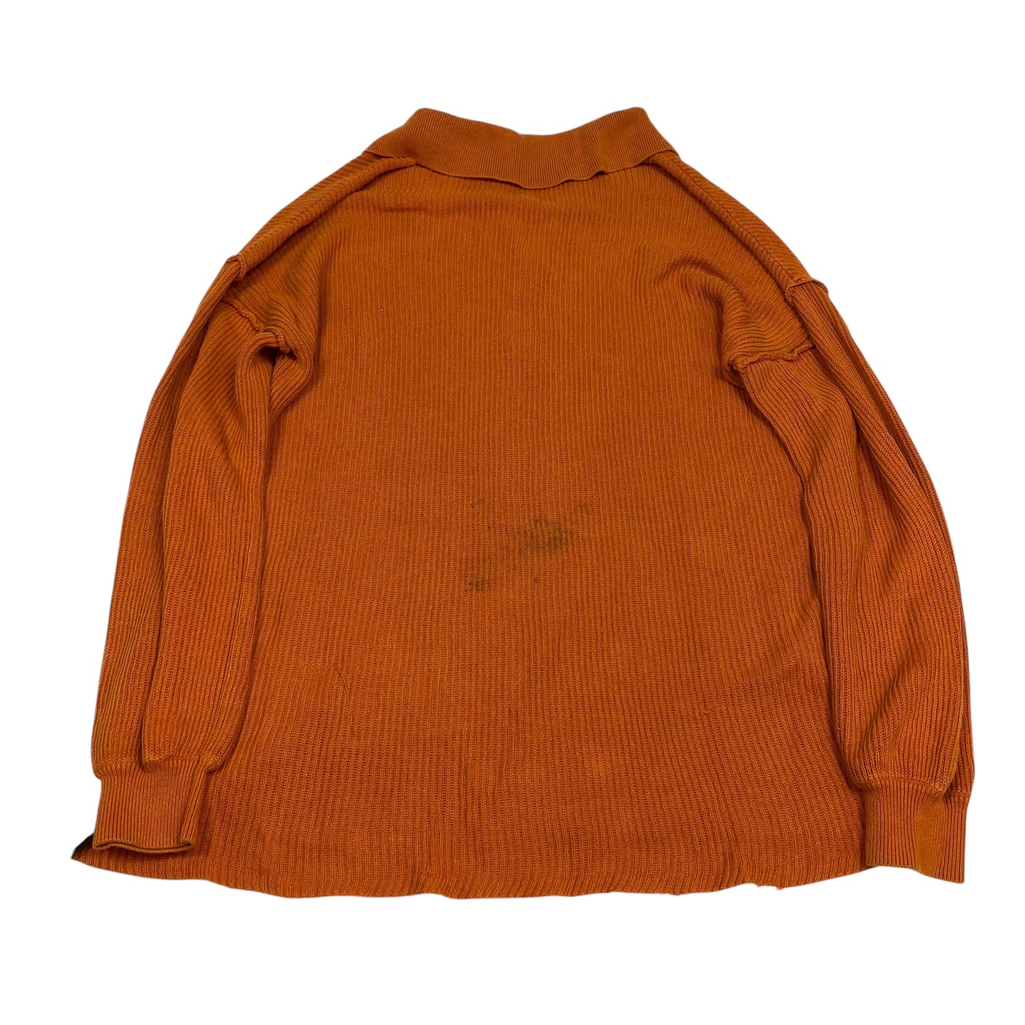 Sweater By Free People In Orange, Size:M