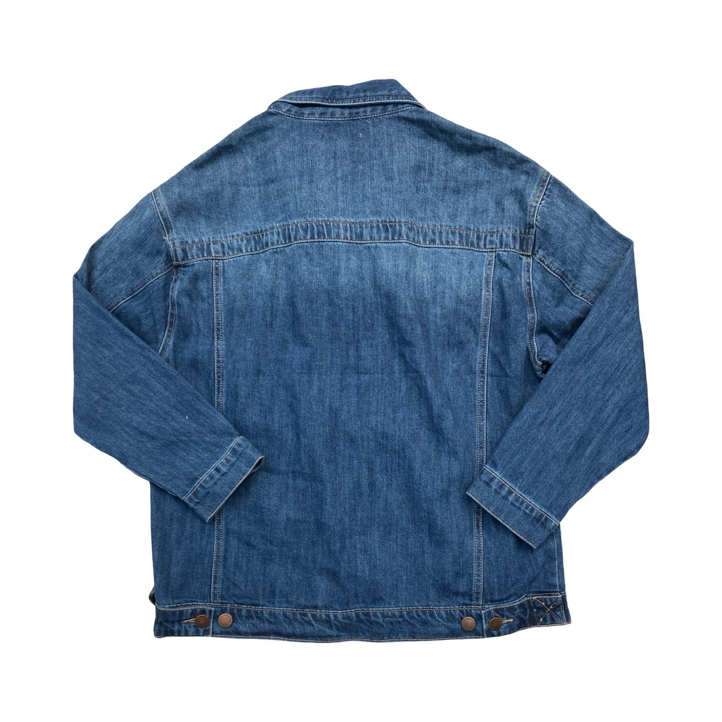 Jacket Denim By Risen In Blue Denim, Size:M