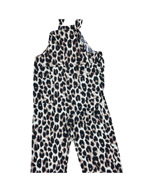 Overalls By Shein In Animal Print, Size:L