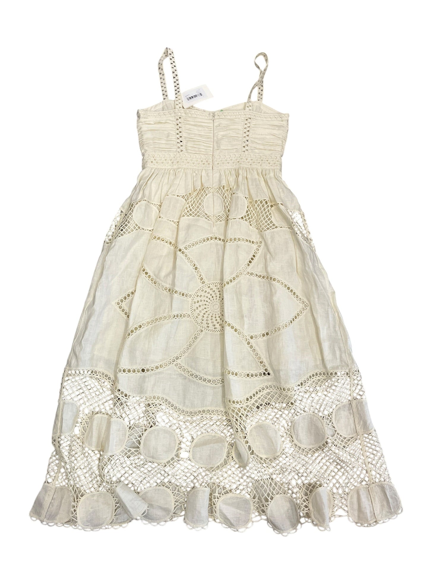 Dress Party Midi By Ulla Johnson In White, Size:M