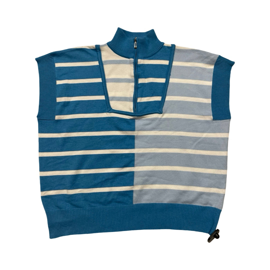 Top Sleeveless By Anniewear In Striped Pattern, Size:M