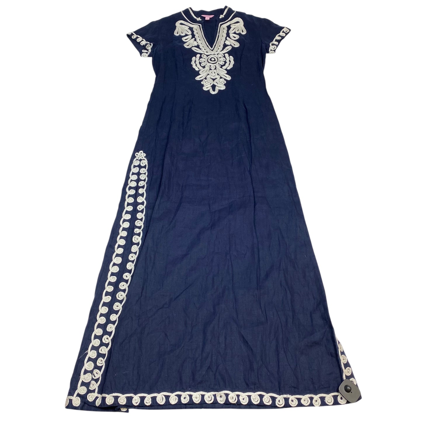 Dress Designer By Lilly Pulitzer In Navy, Size:S