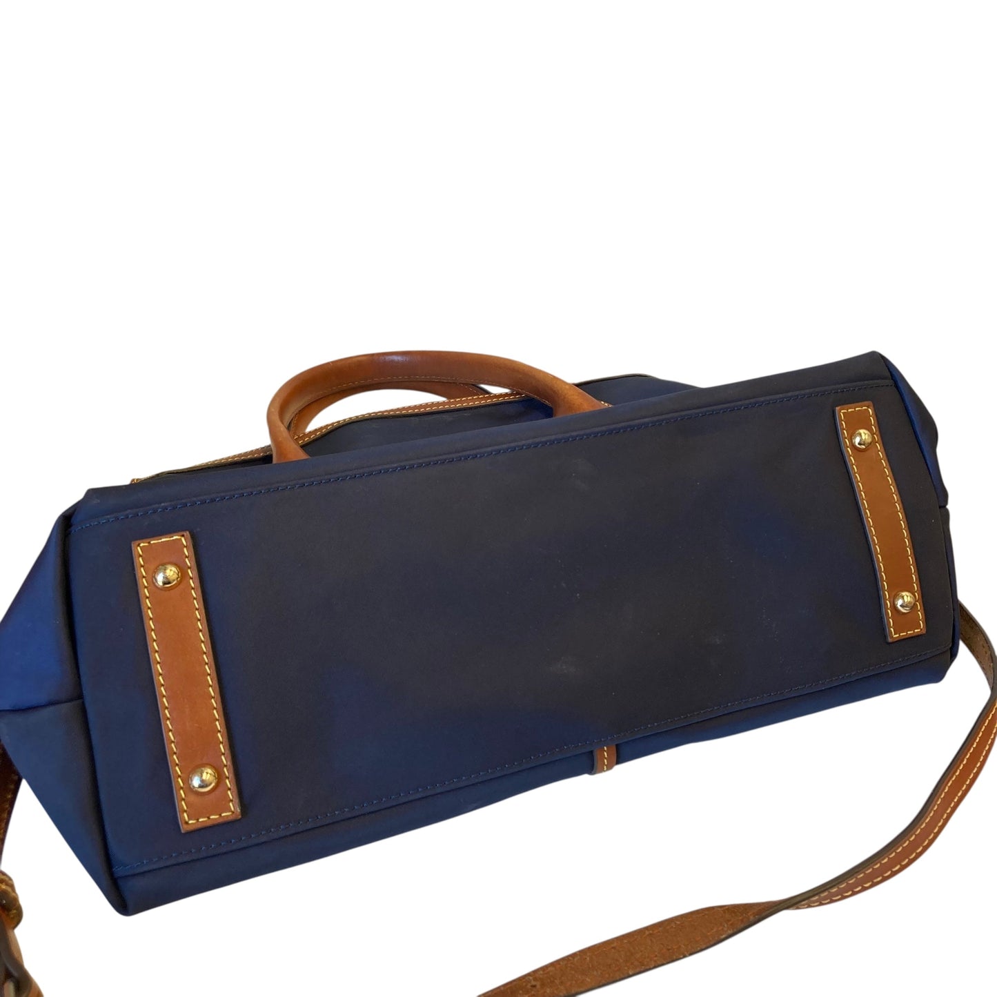 Handbag Designer By Dooney And Bourke In Navy, Size:Medium