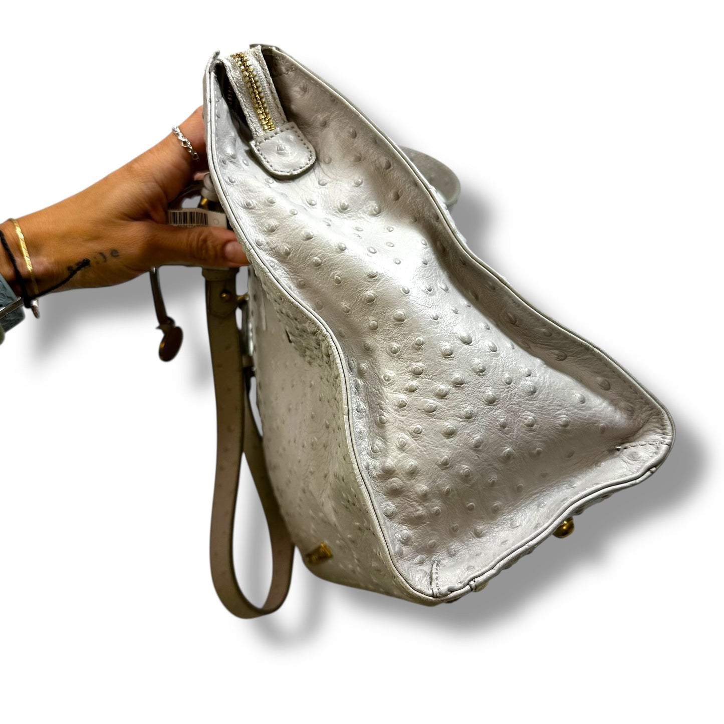 Handbag Designer By Brahmin, Size: Medium