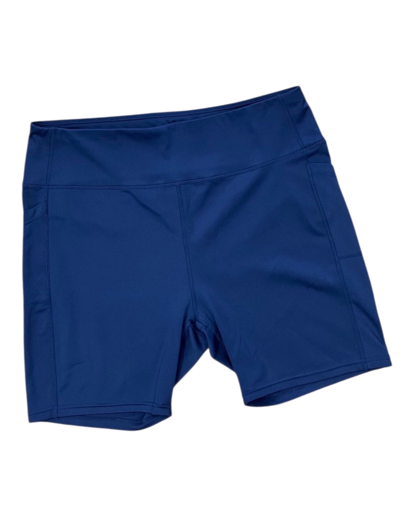 Athletic Shorts By Clothes Mentor In Blue, Size:3X