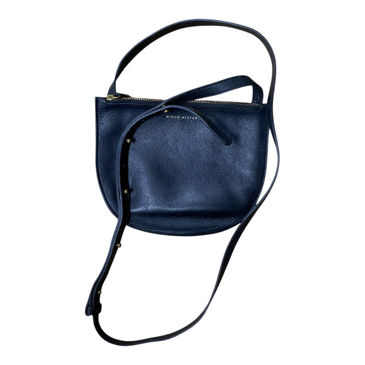 Crossbody Leather By minor history In Black, Size:Small