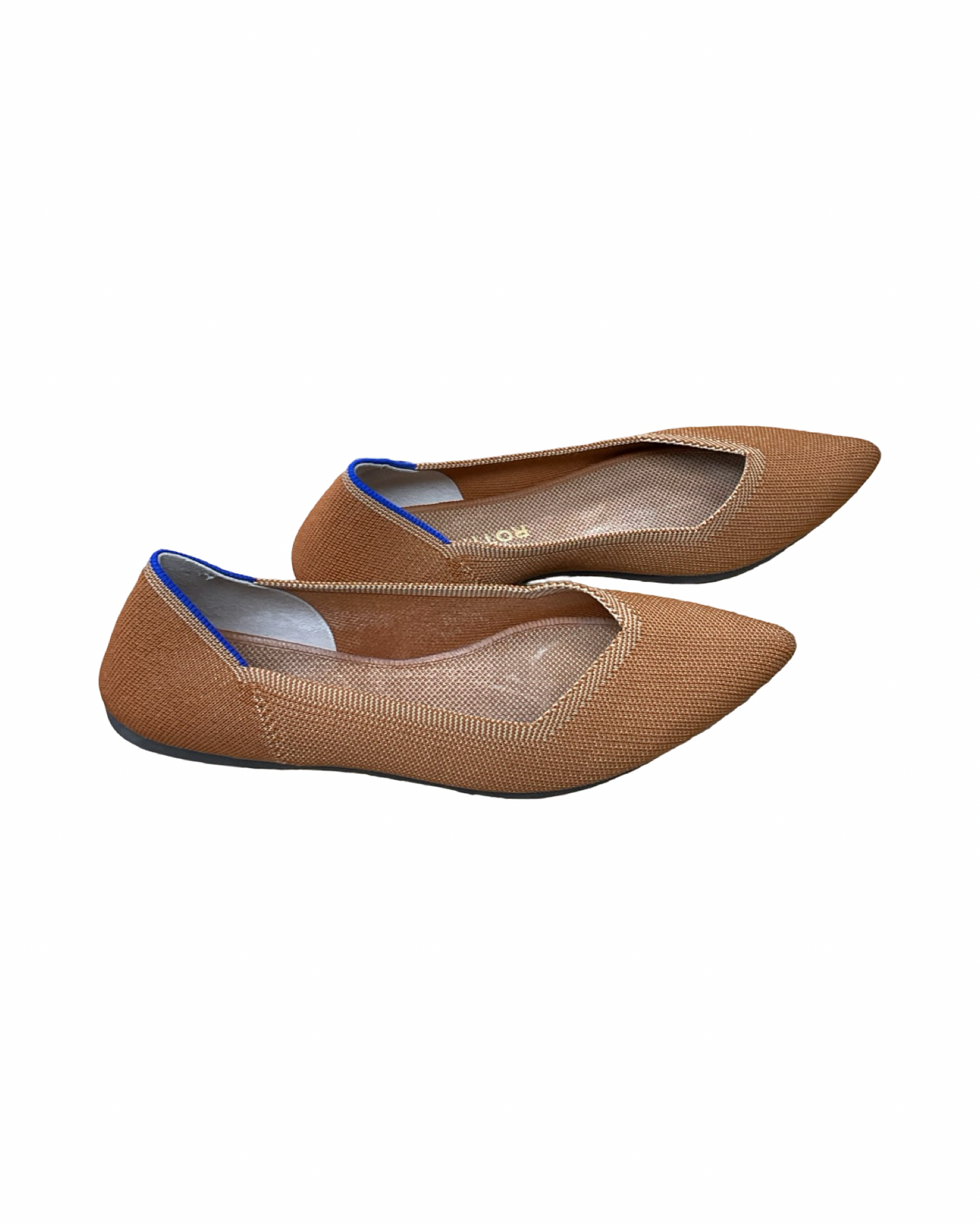 Shoes Flats By Rothys In Bronze, Size:9.5