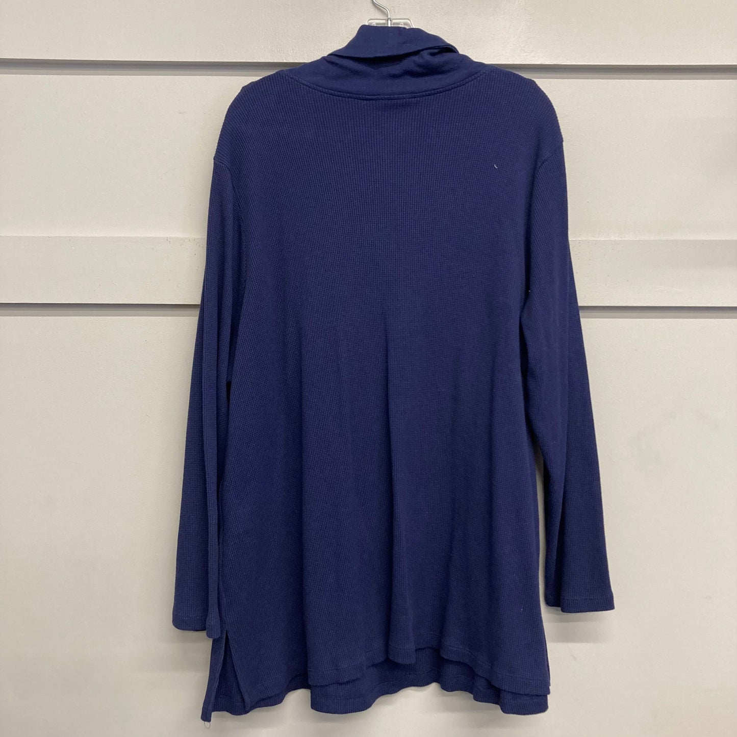 Top Ls Basic By Roamans In Blue, Size:3X
