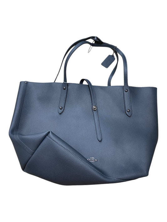 Handbag Designer By Coach In Grey, Size:Large