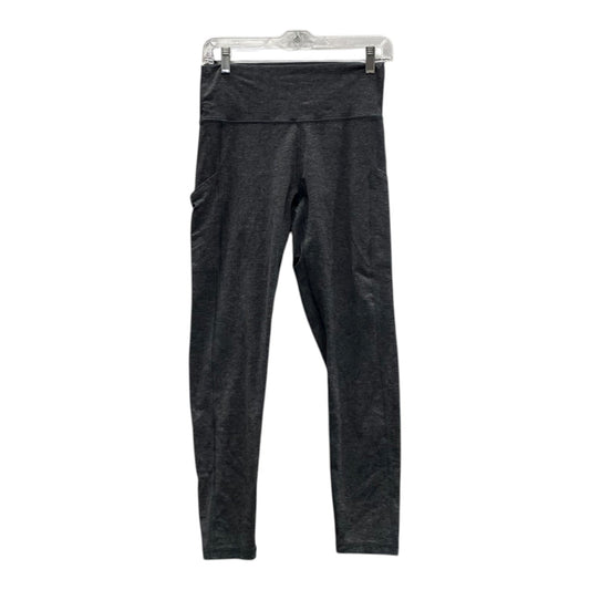 Athletic Leggings By Aerie In Grey, Size:L