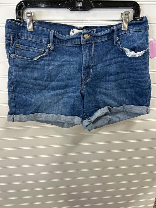 Shorts By Levis In Blue Denim, Size:10