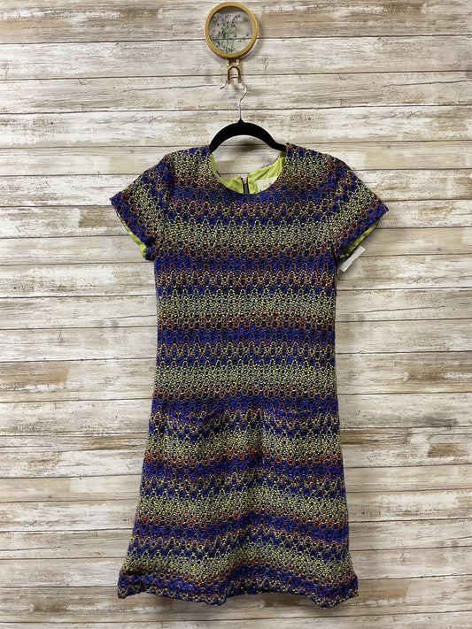 Dress Designer By Kate Spade In Green & Purple, Size:6