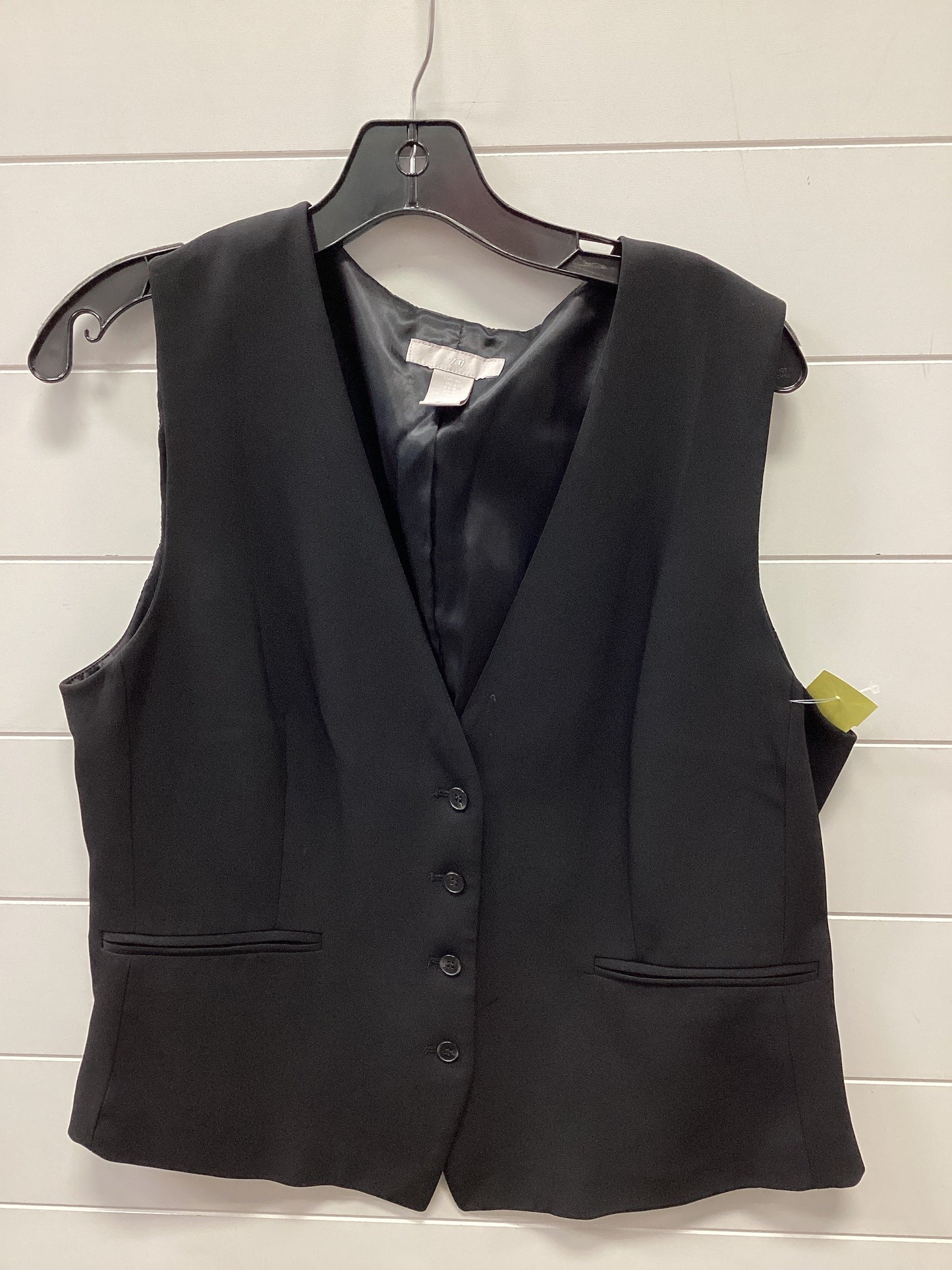 Tank Top By H&M In Black, Size:L