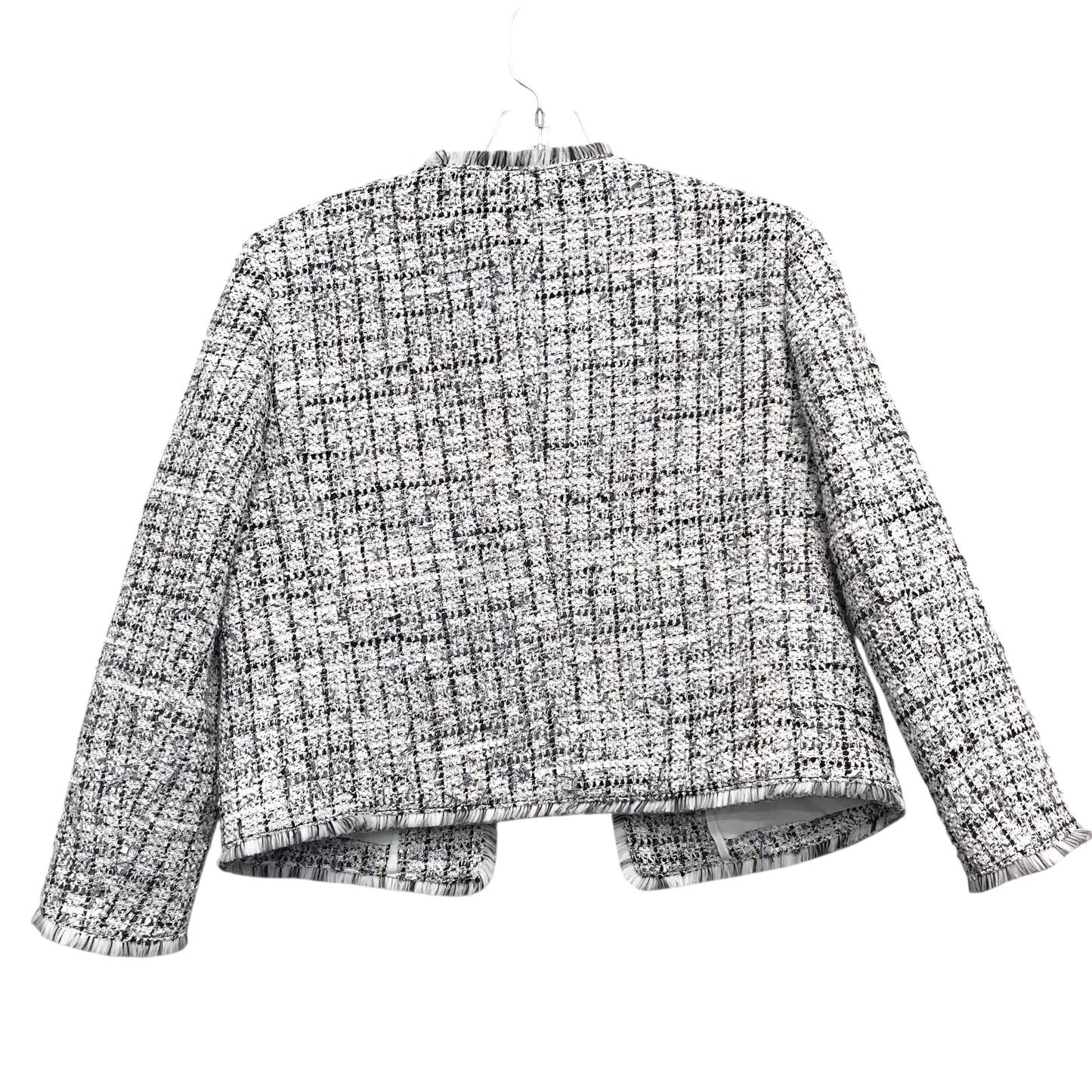 Blazer By Ann Taylor In Black & Pink, Size:Sp