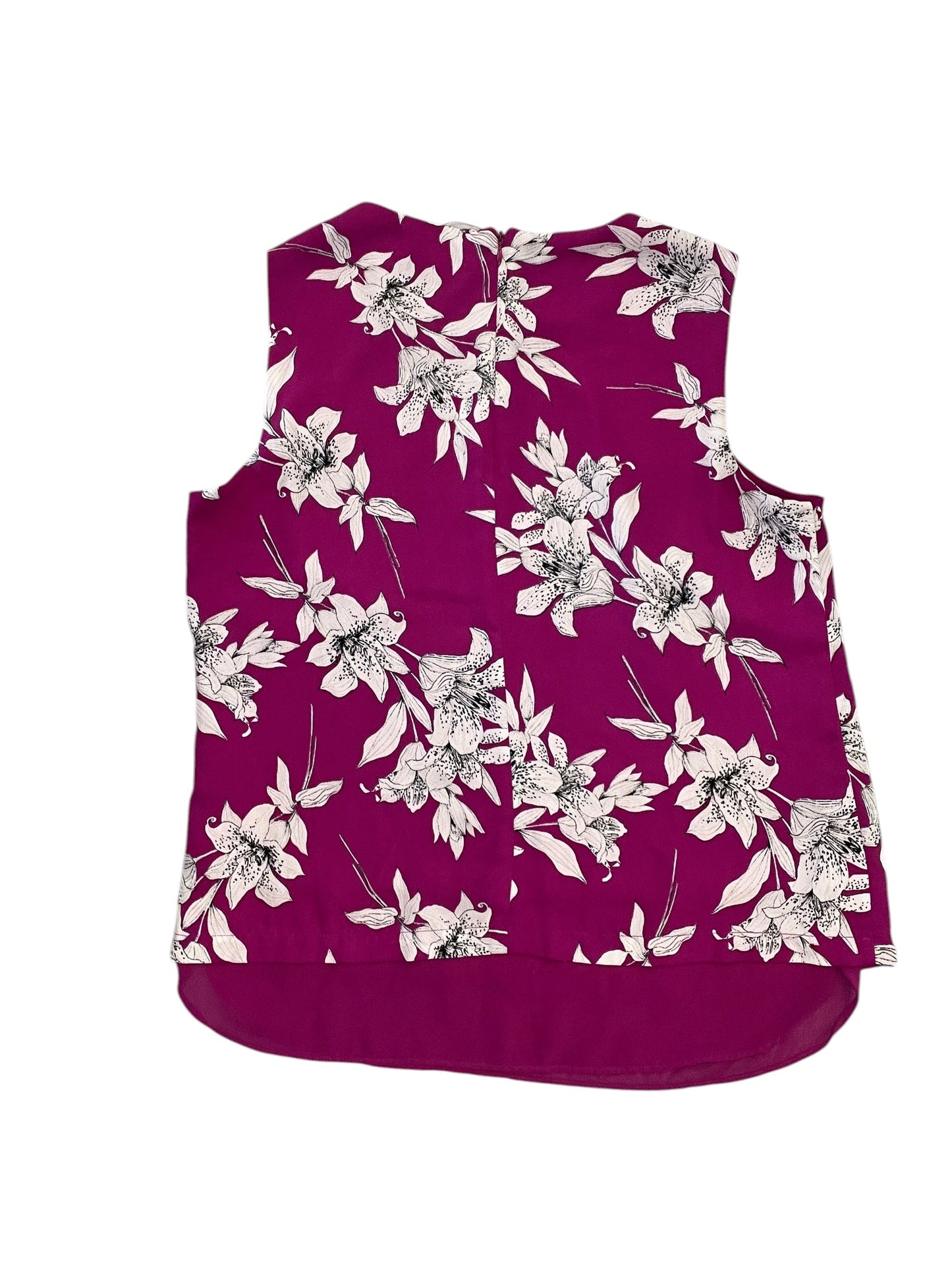 Blouse Sleeveless By Rose And Olive In Floral Print, Size:M