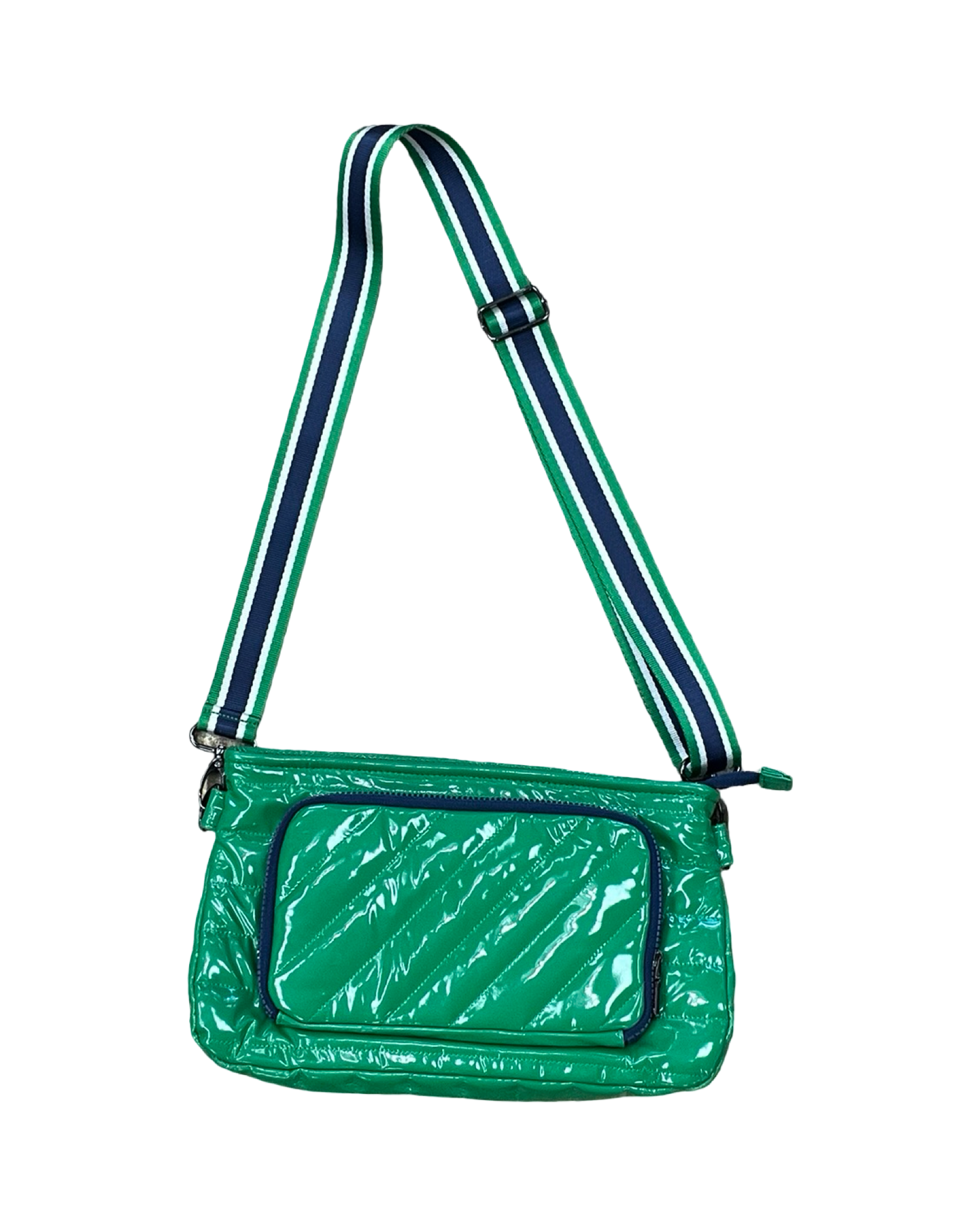 Handbag By Think Royln In Blue & Green, Size:Medium