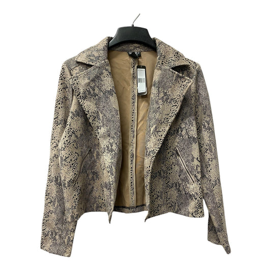 Blazer By Soho Apparel In Tan, Size:L