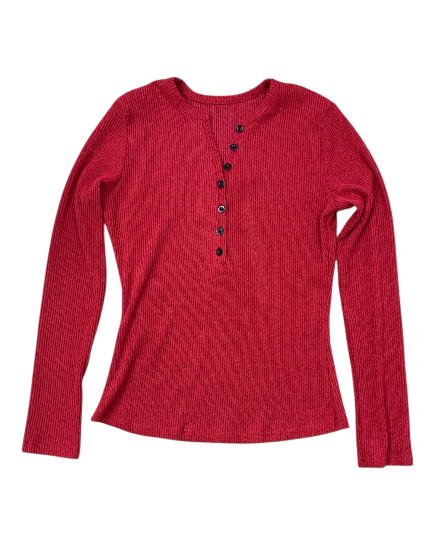 Top Ls By Clothes Mentor In Red, Size:L