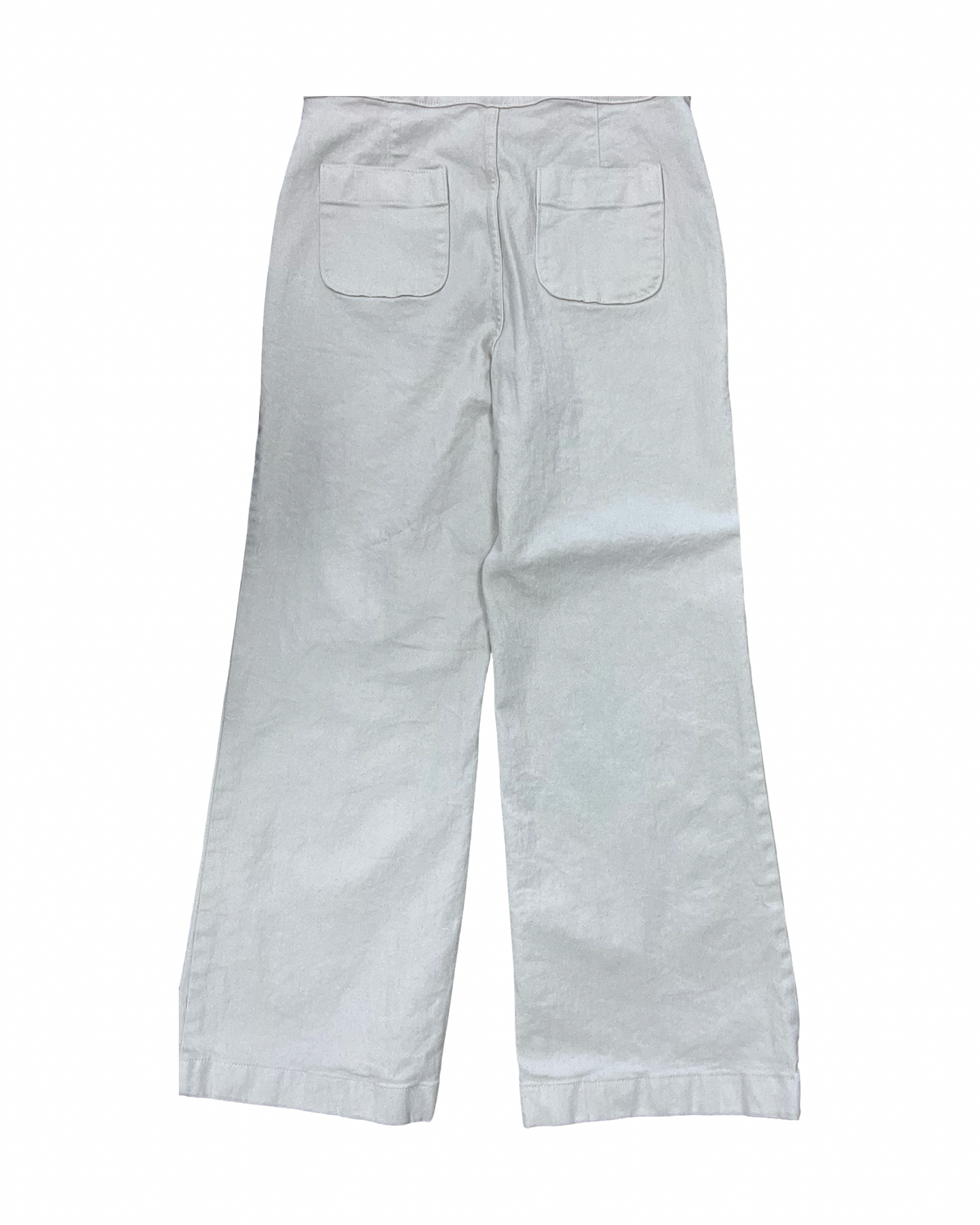 Jeans Straight By Lc Lauren Conrad In Cream, Size:14