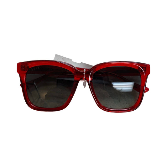 Sunglasses By  DIFF In Red, Size: