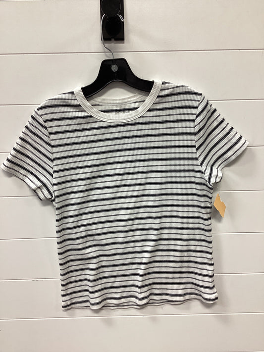 Top Ss By American Eagle In Black & White, Size:Xl